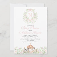 Girl Farm Baby shower invitation