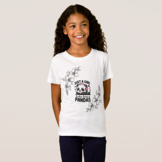 Girl Fine Jersey T Shirt | Lightweight for Kids