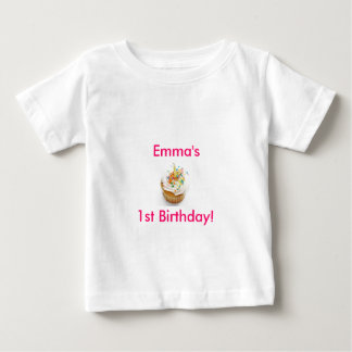 Girl First Birthday Baby T-Shirt
