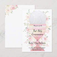 girl First Communion | Chalice Host