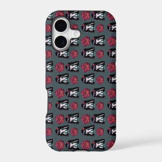 girl flower pattern grey