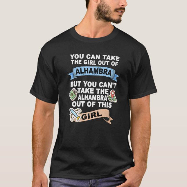 Girl From Alhambra City T-Shirt (Front)