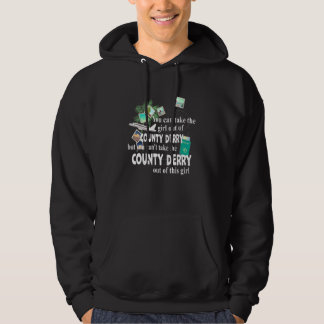 Girl From County Derry Patriotic Girl From County Hoodie