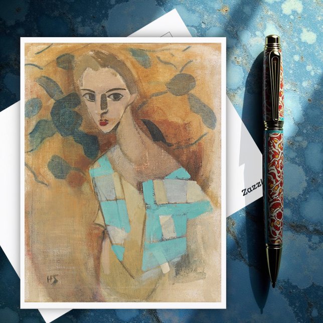 Girl from Eydtkuhne, H.Schjerfbeck  Postcard (Creator Uploaded)