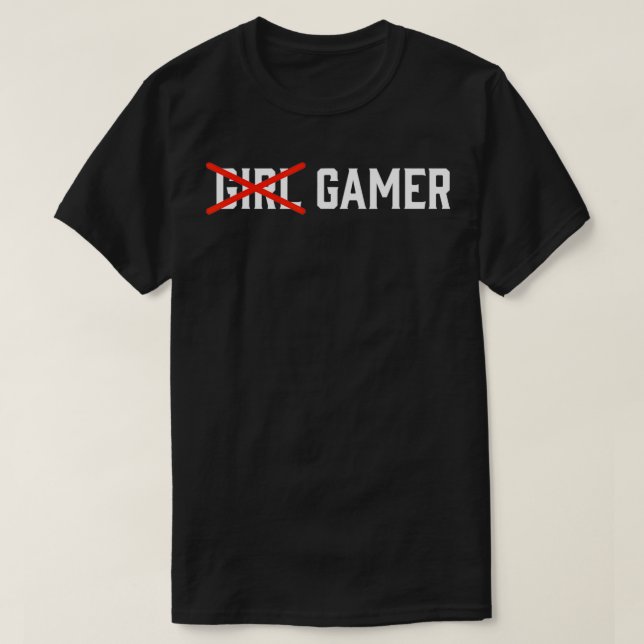 Girl Gamer  Gamer Girl Gift  T-Shirt (Design Front)