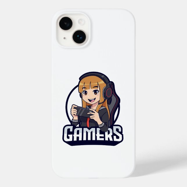"Girl Gamers" Case-Mate iPhone Case (Back)