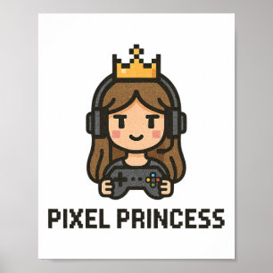 Girl Gamers Video Womens Gaming Stuff For Girls Ga Poster