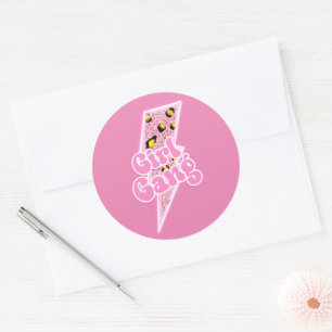 Girl Gang Classic Round Sticker