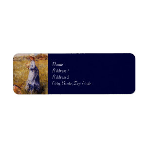 Girl Gathering Flowers by Renoir