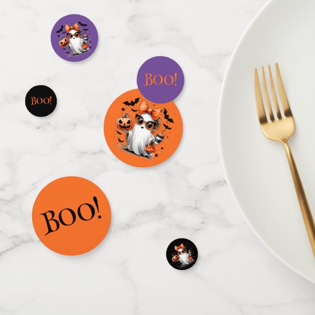 Girl Ghost Boo  Confetti (Group)