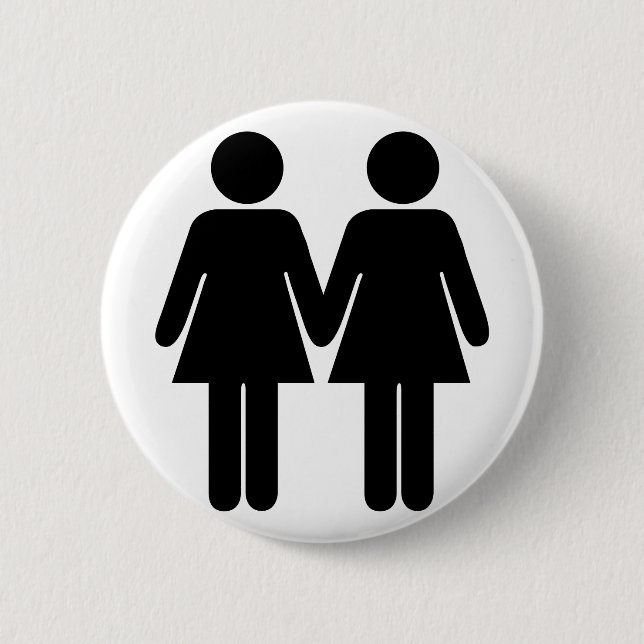 Girl + Girl Button (Front)