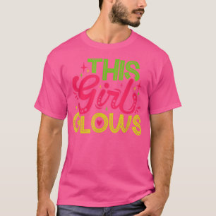 Girl Glows Motivational Inspirational Motivation E T-Shirt