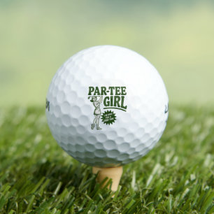 Girl Golfer Funny Par Tee Girl For Golf Lovers Balls