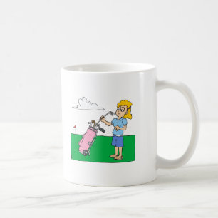 Girl Golfers Coffee Mug