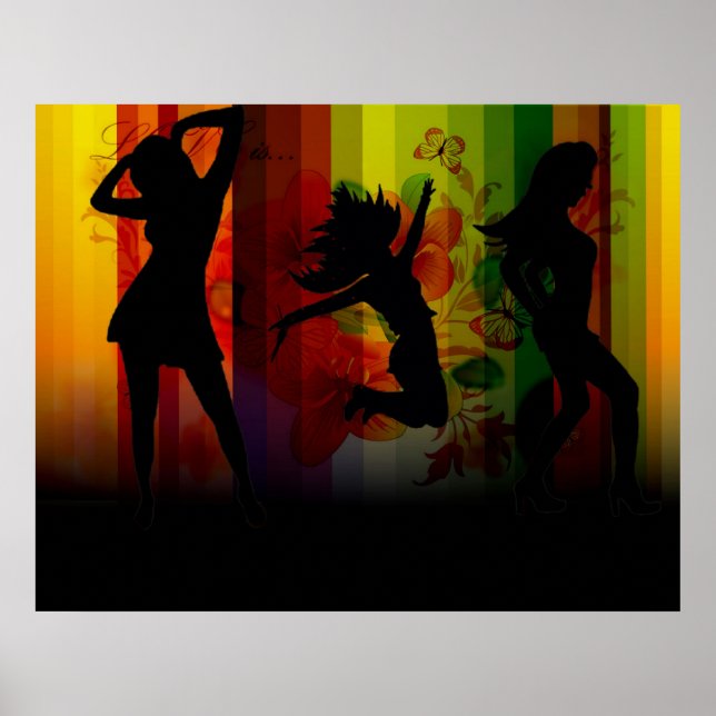 girl gone wild art poster (Front)