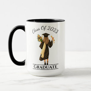 Girl Graduate 1 Customisable Year Mug
