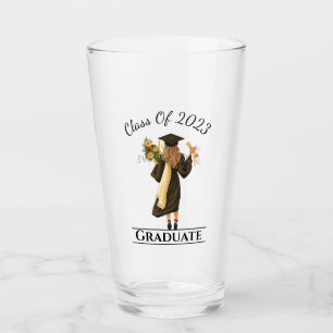 Girl Graduate Custom  Glass