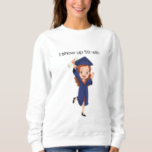 Girl graduation gown