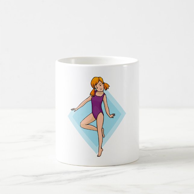 Girl Gymnast Coffee Mug (Creator Uploaded)