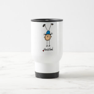 Girl Gymnast Handstands T-shirts and Gifts Travel Mug