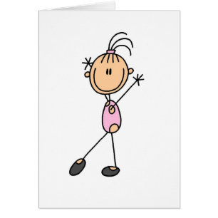 Girl Gymnast in Pink