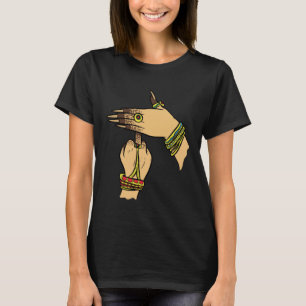 Girl Hands Desi Bollywood Sarcastic  Hindi Punjabi T-Shirt