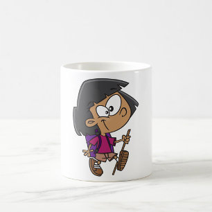 Girl Hiking Coffee Mug