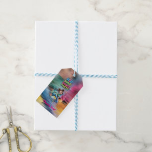 Girl Hip Hop Dance Birthday Party Thank You Gift Tags