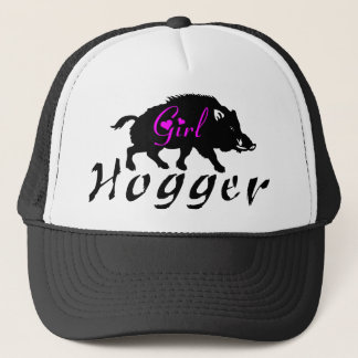 GIRL HOG HUNTING TRUCKER HAT