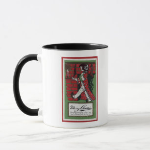 Girl Holding Doll and Candlestick Mug