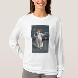 Girl Holding Tree and Lantern T-Shirt