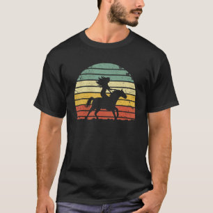 Girl Horse Riding Vintage Cowgirl Texas Ranch 2 T-Shirt