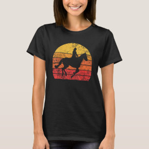 Girl Horse Riding Vintage Cowgirl Texas Ranch T-Shirt