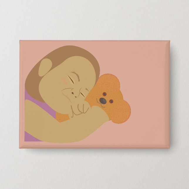 Girl Hugging Bear (Front)