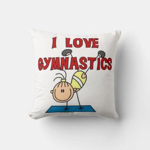 Girl I Love Gymnastics Cushion
