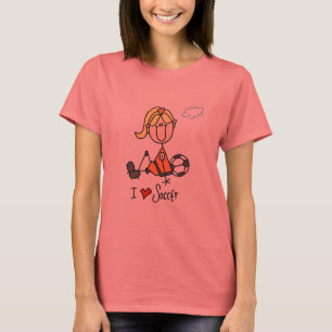 Girl I Love Soccer T-shirts and Gifts