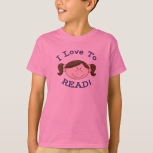 Girl I Love to Read Tshirts and Gifts