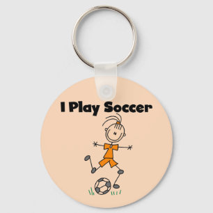 Girl I Play Soccer Tshirts and Gifts Key Ring