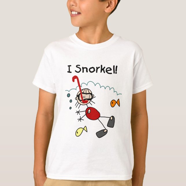 Girl I Snorkel T-shirts and Gifts (Front)