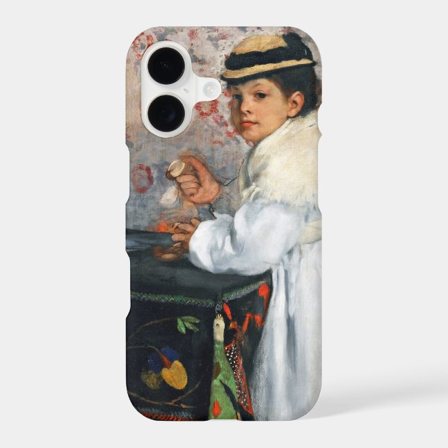 Girl in a Hat, Edgar Degas (Back)