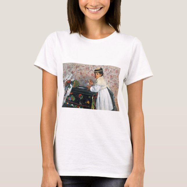 Girl in a Hat, Edgar Degas T-Shirt (Front)