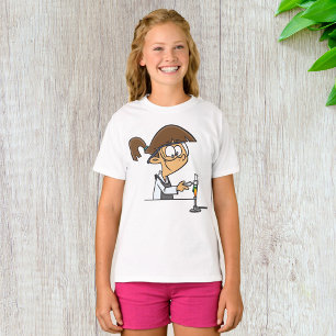 Girl In A Laboratory T-Shirt