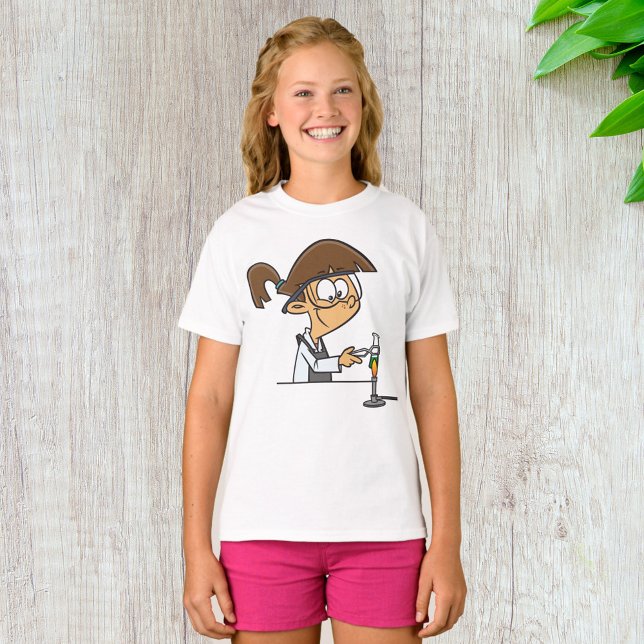 Girl In A Laboratory T-Shirt (Creator Uploaded)
