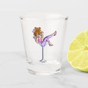 GIRL IN A MARTINI GLASS PINK