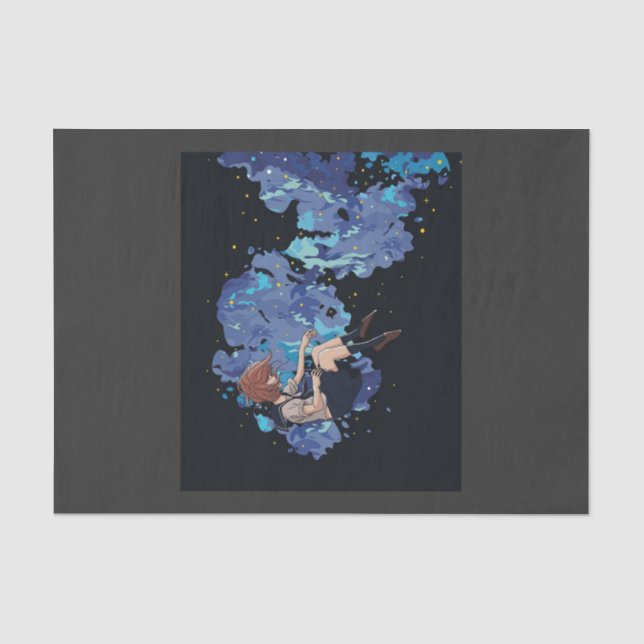 Girl in a Vacuum Tissue Paper (Front)