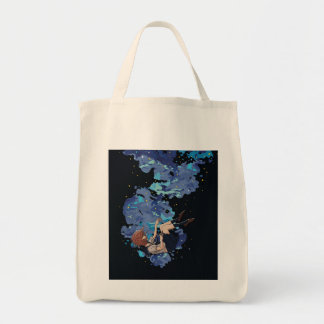 Girl in a Vacuum Tote Bag