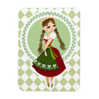 Girl in Dirndl