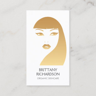 GIRL IN GOLD No. 1 Business Card