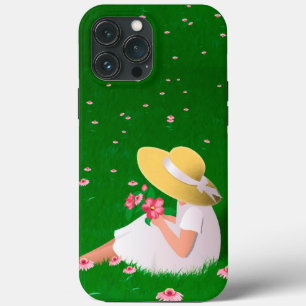 Girl In Grass iPhone 13 Pro Max Case