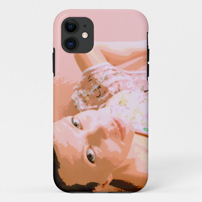 Girl in pink case (Back)